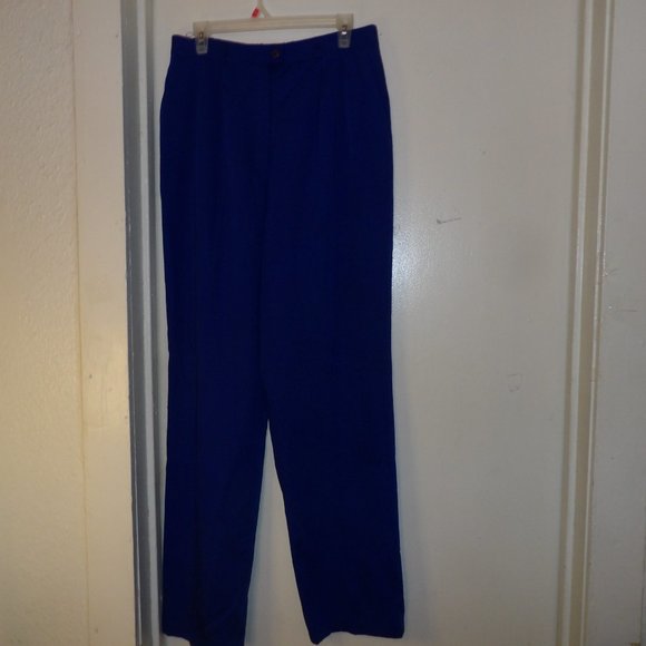 Retro Pendleton High Rise Straight Pants Sz 16 - Picture 2 of 5